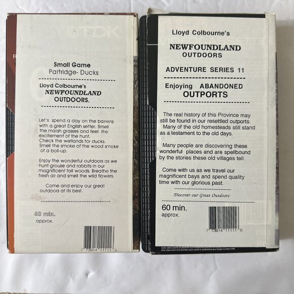 Newfoundland Outdoors Lloyd Colbourne VHS Lot RARE! +Buddy Wasisname Jimmy Flynn - Picture 3 of 9